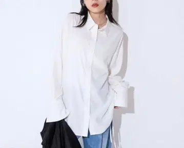 2WAY 커프스 실키 셔츠 지나시스 미사용 새상품 이번 시즌 신상