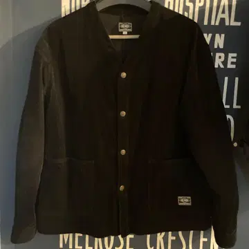 BIG MIKE 코듀로이 가디건 L 사이즈 블랙