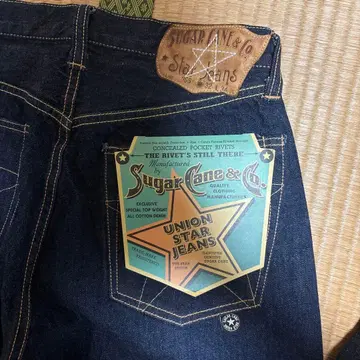 슈가케인 유니온 스타 청바지