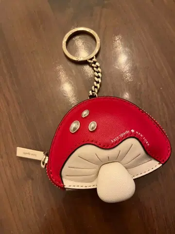 새상품 kate spade 버섯 코인 케이스 키링