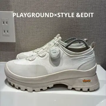 PLAYGROUND x STYLE&EDIT 스니커즈 화이트