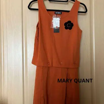 MARY QUANT 오렌지 원피스