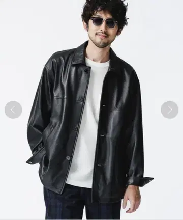 NANO universe WONDER LIGHT LEATHER 카 코트