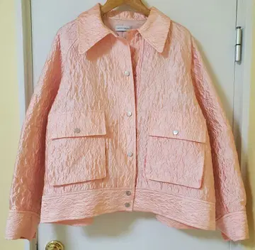 Maison Special 자카드 컬러 블루종