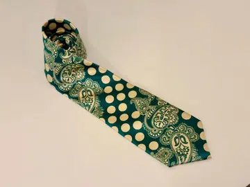 Paul Smith 실크 넥타이 그린