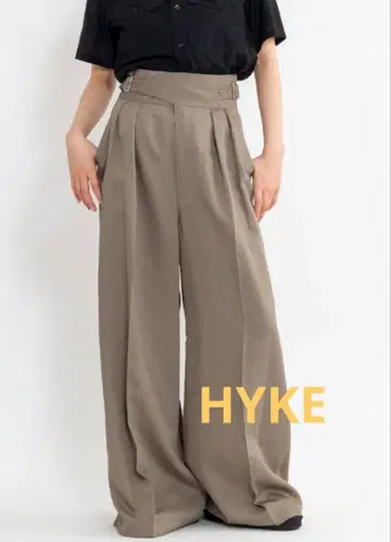 하이크 트윌 그루카 팬츠 베이지