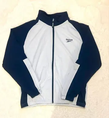 리복 저지 L 사이즈 네이비/그레이