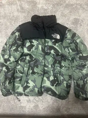 THE NORTH FACE 카모플라쥬 다운 자켓 XL