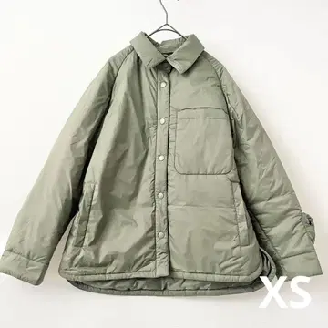 안야 힌드마치 x 유니클로 UNIQRO 퍼프 테크 셔츠 자켓 그린