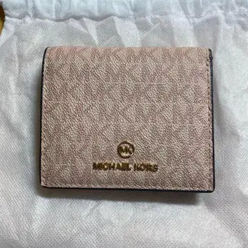 MICHAEL KORS 핑크 접이식 지갑