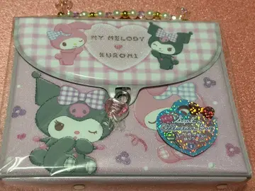 씰 컬렉션 백 마이멜로디 쿠로미 열쇠 포함 씰 바인더