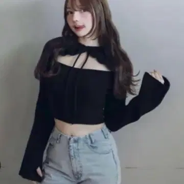 andmary anita ribbon knit tops ANDMARY