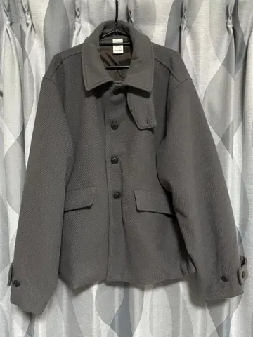 casper john 카르제 숏 블루종 L 사이즈 그레이