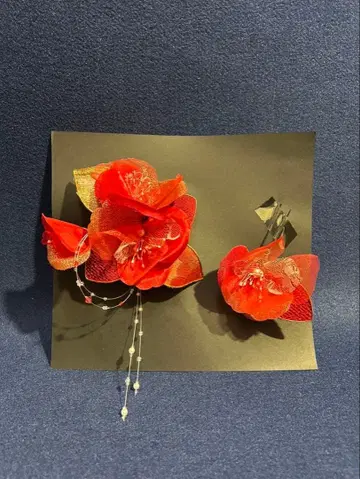 머리 장식 성인식 5