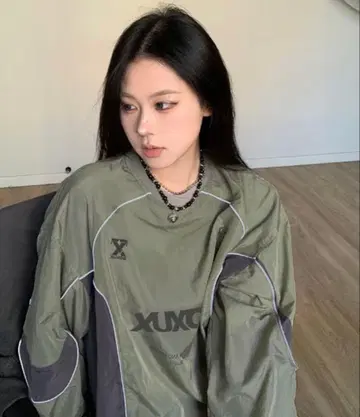 Lilful mush wear 나일론 게임 오버 셔츠