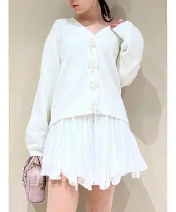 스나이델 펄 버튼 가디건