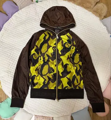 마크앤로나 집업 자켓 후드 올 패턴 카모플라주 스컬