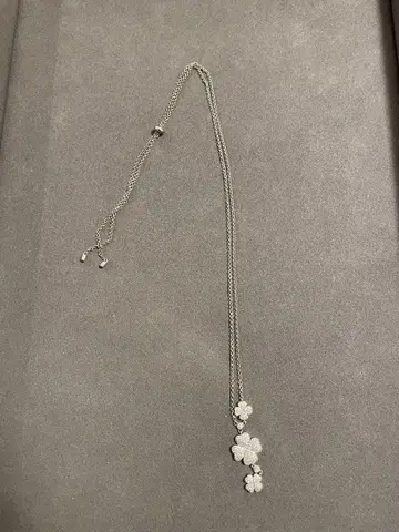 폴리 폴리 클로버 목걸이 925 starring [미사용품]