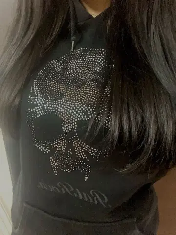 RatRoen 블랙 후드티