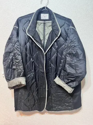 179/WG 블랙 퀼팅 자켓 38 사이즈