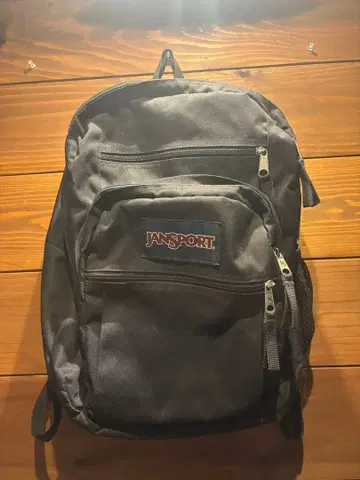 JANSPORT 블랙 백팩