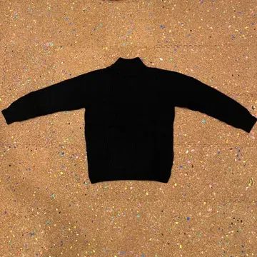 JOINT WORKS 하이넥 니트 블랙