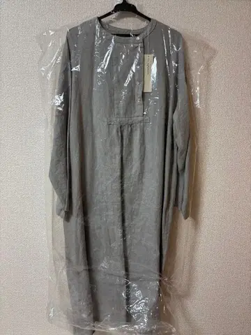 린넨 샌드 그레이 cing symphonie 원피스