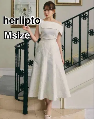 herlipto Gerbera Jacquard Skirt M