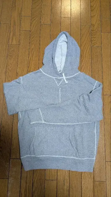 Y.M.FACTORY 후가공 후드티 사이즈 42 그레이 YM팩토리