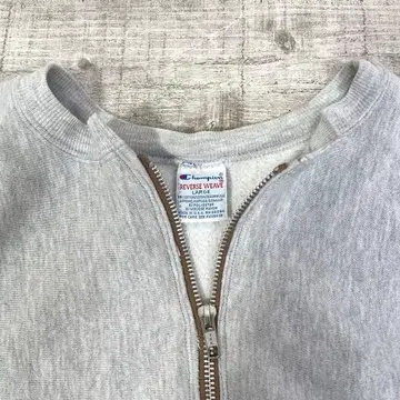 90s USA CHAMPION 리버스 위브 풀 집업 커스텀 L