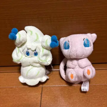 포켓몬 센터 푸치 봉제 인형 마휘핑 뮤우 세트