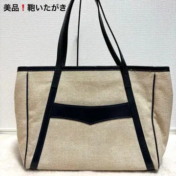 가방 이타가키 ITAGAKI 린넨 토트 백 새상품급