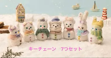 디즈니 더피 프렌즈 시크릿 오브 스노위 데이 키체인