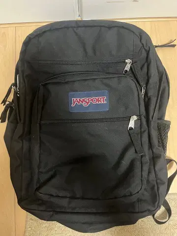 JANSPORT 블랙 백팩 백팩
