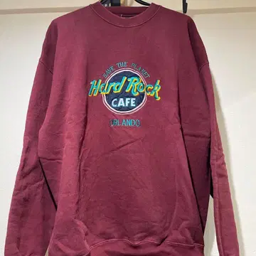 사이즈 XL USA 80s~90s 하드 록 카페 맨투맨