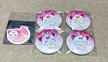 푸치큐아 홀로그램 캔뱃지 하미