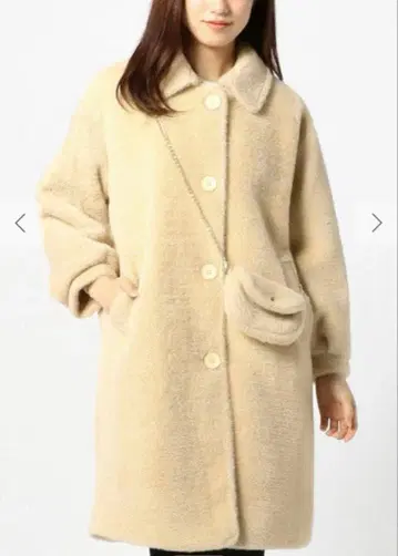 플러피 미니백 코트 미니백 포함