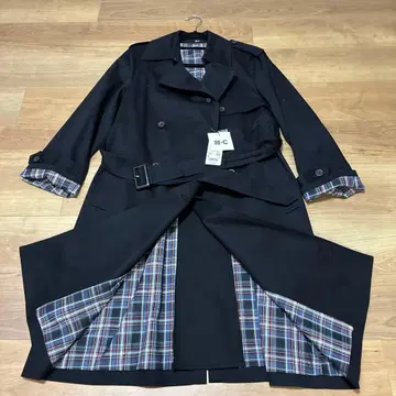 UNIQLO :C 네이비 트렌치코트 S