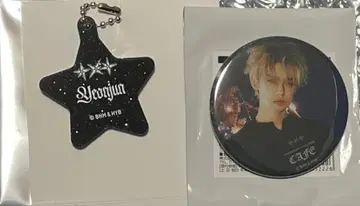 TXT Cafe 캔뱃지 라메 믹스 아크릴 키링 연준