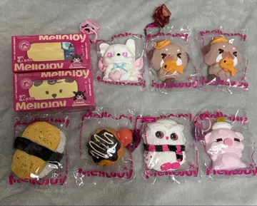 멜로 조이 스퀴즈 9종 세트 애니멀 일식 치즈 베어 버터 타코야키