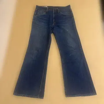 BIG JOHN 부츠컷 데님 플레어 데님 다크 블루 히게