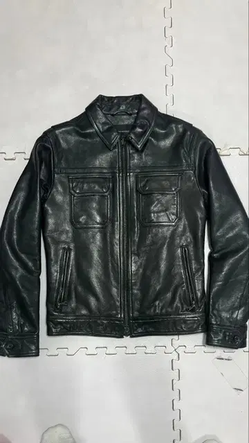 banana republic 가죽 자켓