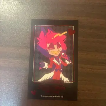 해즈빈 호텔 애니메이트 카페 금박 카드 알래스터