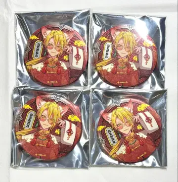 센라 원맨 Brun 2025 센완 여우 빨간색 등신 캔뱃지