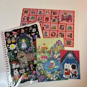 한정품 키타가미 유미 씨 캐릭터 노트 세트