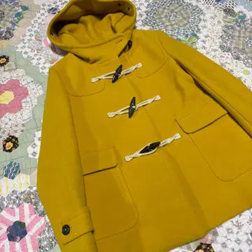 MACPHEE 더플 코트 머스타드