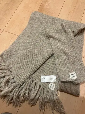 ungrid 머플러 암워머 세트 베이지