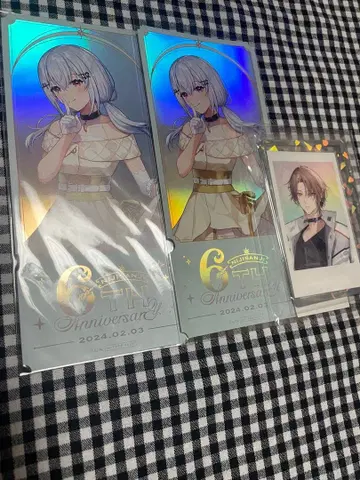 니지산지 카가미 하야토 폴라로이드 경질 케이스 세트 외