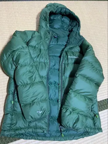 mont-bell 다운 자켓 S 그린 1101532