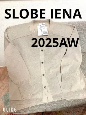 택 포함 새상품 슬로브 이에나 워셔블 와이드 실루엣 가디건 2025